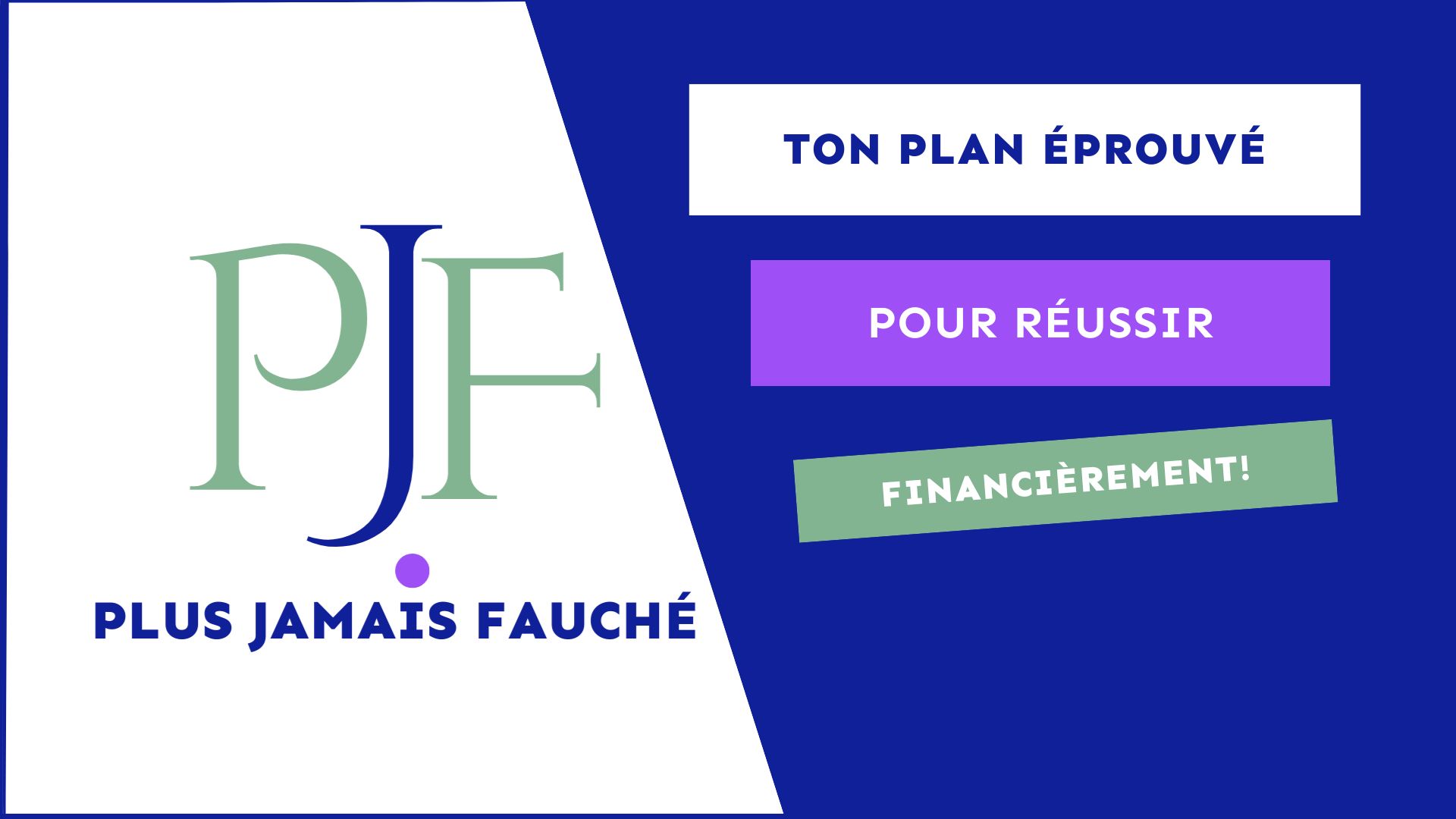Formation en finances personnelles 'Plus Jamais Fauché' pour entrepreneurs, apprendre à maîtriser la gestion de l’argent et atteindre la liberté financière.