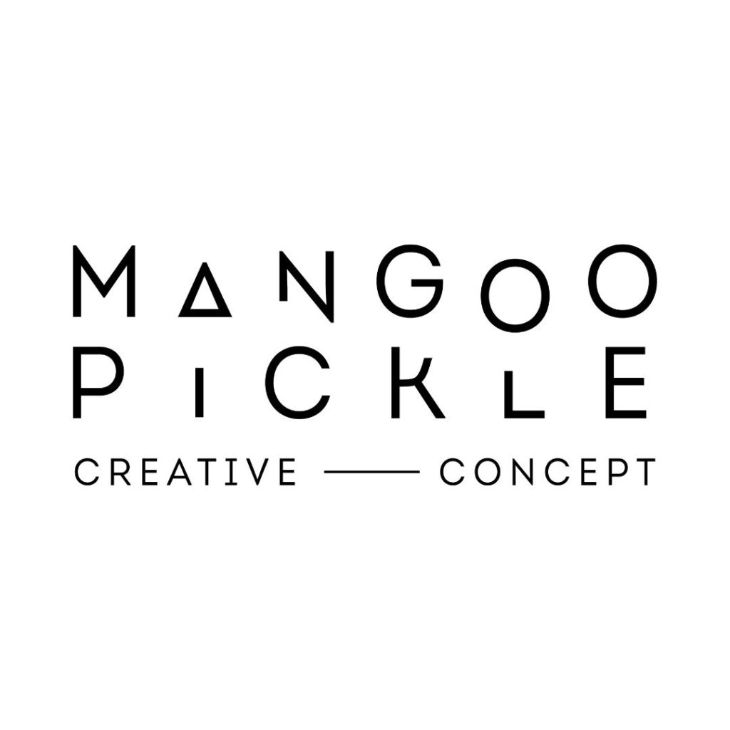 Logo de Mangoo Pickle Creative Concept – partenaire de De la finance pour des services de gestion financière.